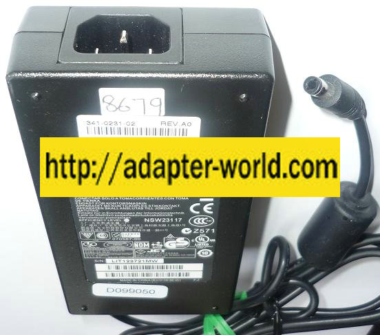 LITEON PA-1600-2-ROHS AC ADAPTER 12VDC 5A NEW -( ) 2.5x5.5x9.7m