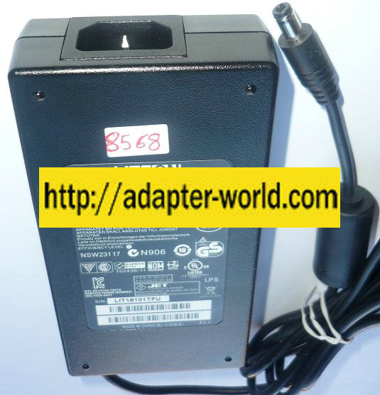 LITEON PA-1600-2A-LF AC ADAPTER 12VDC 5A NEW -( ) 2.5x5.5x9.7mm