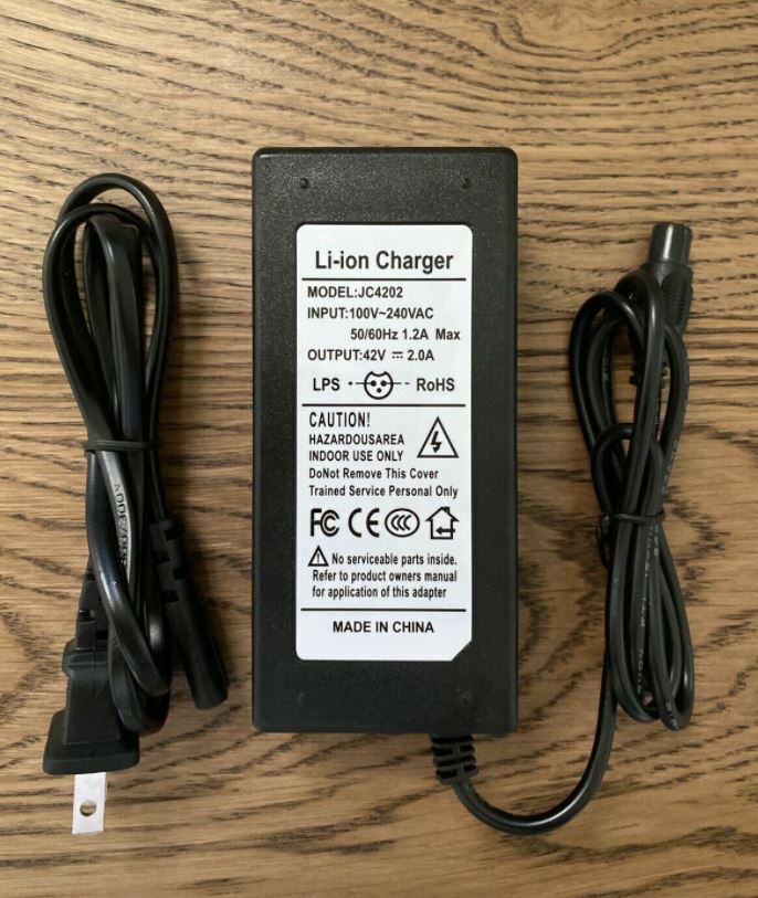 *Brand NEW*42V 2A ac adapter Jetson Plasma All-Terrain Hoverboard Charger Replacement for FY0424200850