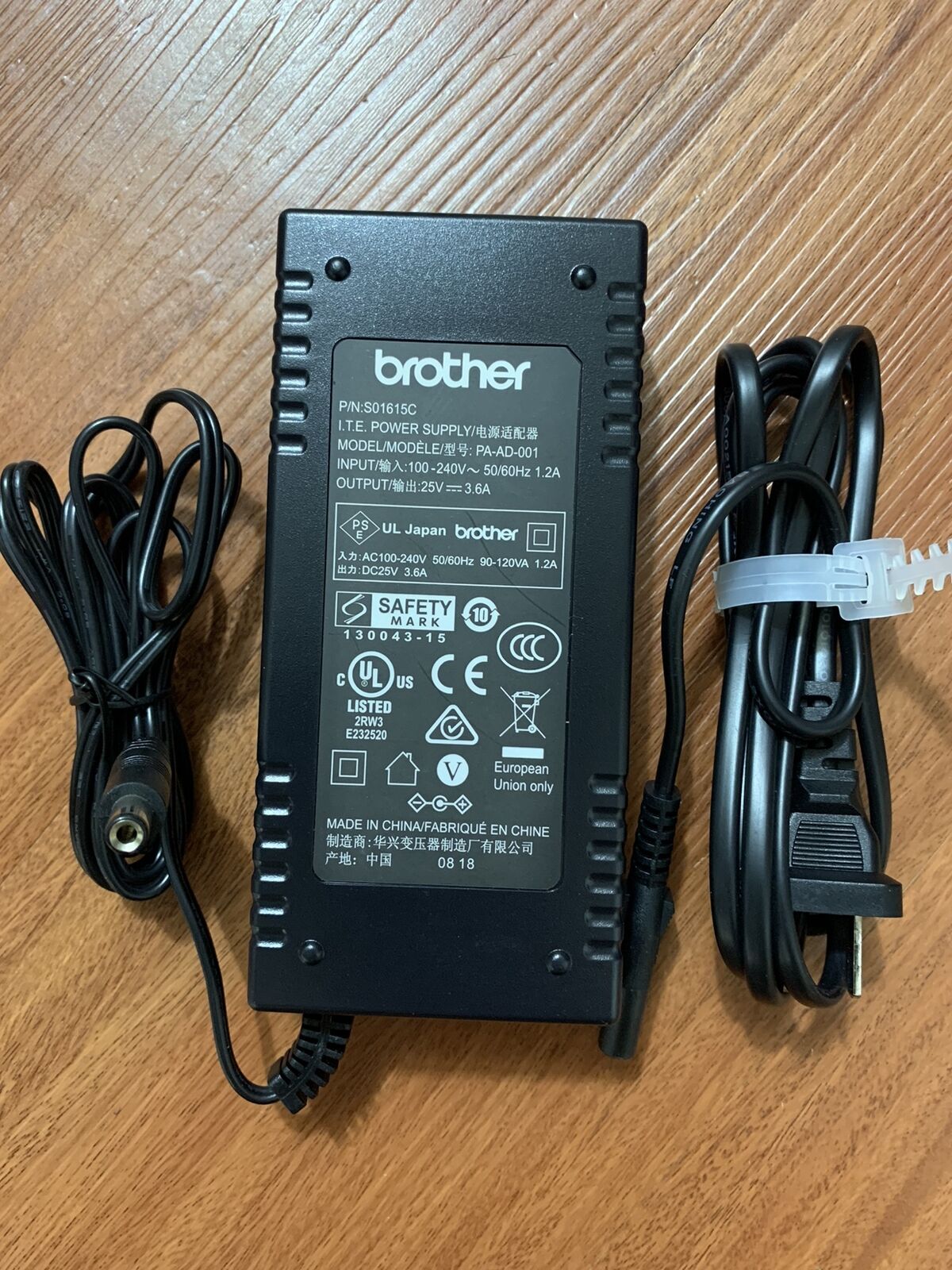 *Brand NEW*Genuine Brother AC Adapter for Brother PA-AD-001 Label Printer Power Charger