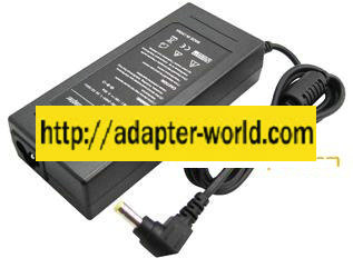 REPLACEMENT 75W-HP21 AC ADAPTER 19Vdc 3.95A -( ) 2.5x5.5mm 100-2
