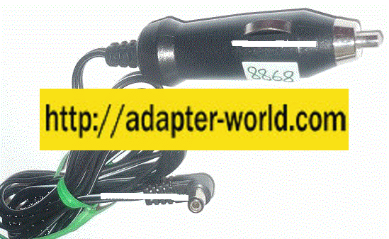 AC CAR ADAPTER PHONE CHARGER 2x5.5x9.5cm 90 °right angle ROUND BA