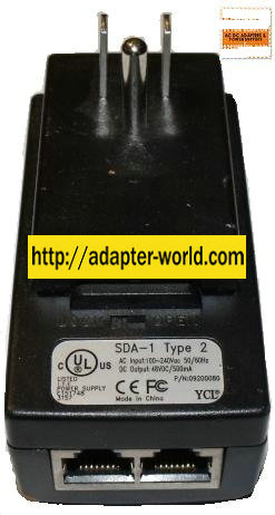 AIRSPAN SDA-1 TYPE 2 ETHERNET ADAPTER 48VDC 500mA