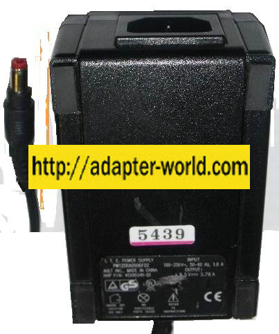 AULT PW125RA0900F02 AC ADAPTER 9.5Vdc 3.78A 2.5x5.5mm -( ) new