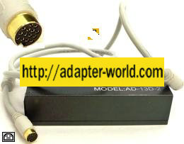AD-13D-2 AC Power Supply Adapter 24VDC 15V 5V Triple Voltage