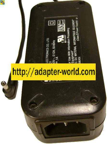 BE-WELL ZD0001 AC ADAPTER 5VDC 1A -( ) 2x5.5mm 100-240vac 90 ° Sw