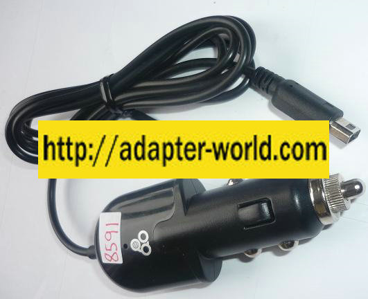 BIOGENIK 3DS/DSi AC ADAPTER NEW 4.6V 1A CAR CHARGER FOR NINTEND