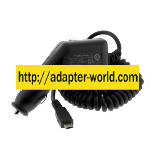 BLACKBERRY CLM03D-050 5V 500mA CAR CHARGER NEW MICRO USB PEARL