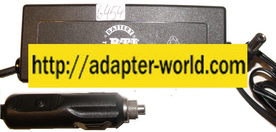 BTI AC ADAPTER New 3 x 6.3 x 10.6 mm Straight Round Barrel Batt