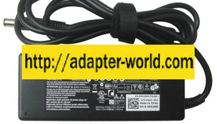 DELL AA90PM111 AC ADAPTER 19.5V DC 4.62A NEW 1x5x5.2mm -( )-