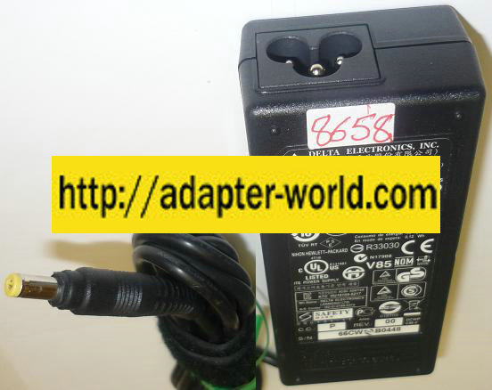 DELTA ADP-65JH BB AC ADAPTER 19VDC 3.42A 65W NEW -( )- 1.5x54.7