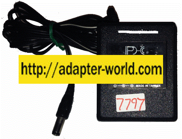 DV-1250 AC ADAPTER 12VDC 500mA New -( )- 2.5x5.4.mm Straight Ro