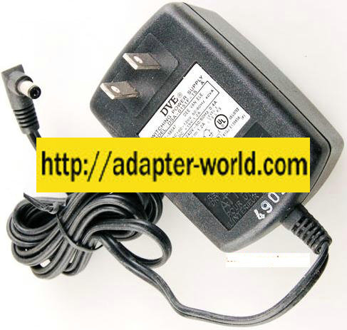 DVE DSA-0151F-15 AC Adapter 15VDC 1.2A 1200mA SWITCHING POWER SU