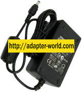 DVE DSA-0421S-12 3 30 AC ADAPTER 12VDC 2.5A -( ) 2x5.5mm 100-240