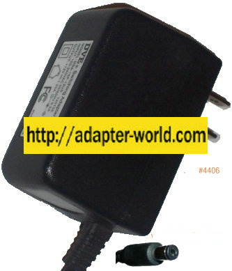 DVE DSA-15P-12 US 2.1mm AC ADAPTER 12VDC 1.25A Switching POWER