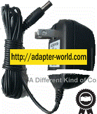 DVE DVR-0930-3512 AC Adapter 9V 300mA -( ) 2x5.5mm 120v ac Power