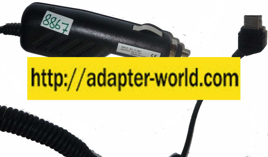 ELEKER AC CAR ADAPTER PHONE CHARGER 4-10VDC NEW 11-26V