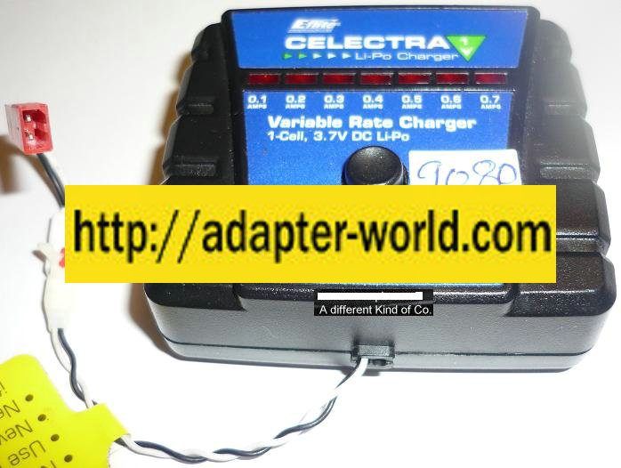 Eflite EPLC1008 CELECTRA LI-PO CHARGER 3.7VDC NEW VARIABLE RATE