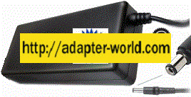Finecom TPS-048 AC ADAPTER 12VDC 4A -( ) 2.5x5.5mm New 100-240v
