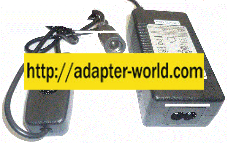 GVE GM36-120200-D AC ADAPTER 12VDC 2A NEW -( ) ITE POWER SUPPLY