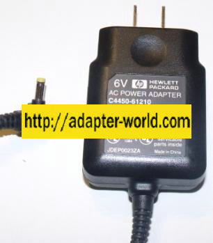 HEWLETT PACKARD C4450-61210 AC ADAPTER 6V 1A NEW