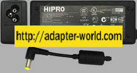 HIPRO HP-A0653R3B AC ADAPTER 19VDC 3.42A 65W NEW