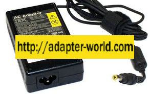 IBM 02K7006 AC ADAPTER 16VDC 3.36A New -( )- 2.5x5.5mm 100-240V