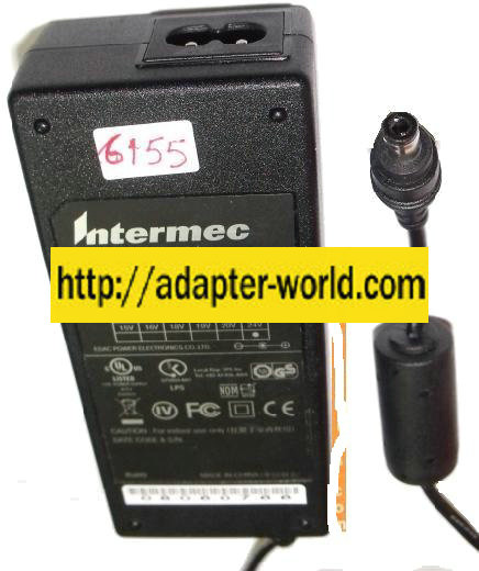 INTERMEC EA10722 AC ADAPTER 15-24V 4.3A -( ) 2.5x5.5mm 75W I.T.E