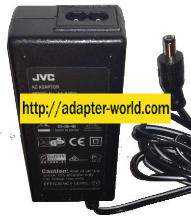 JVC AA-R1001 AC ADAPTER 10.7VDC 3A New -( )- 2.5x5.5mm 110-240V
