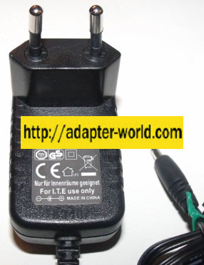 KTEC KSAA0500080W1EU AC ADAPTER 5VDC 0.8A NEW -( )- 1.5 x 3.5 x