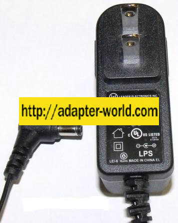 LEI MU12-2075150-A1 AC ADAPTER 7.5V 1.5A POWER SUPPLY