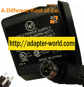 LEI 481208OO3CT AC Adapter 12VDC 800mA New 3Pin 10mm Mini Din I