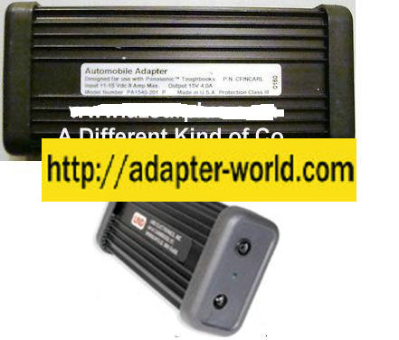 LIND PA1540-201 G AUTOMOBILE POWER ADAPTER 15V 4.0A NEW 12-16V