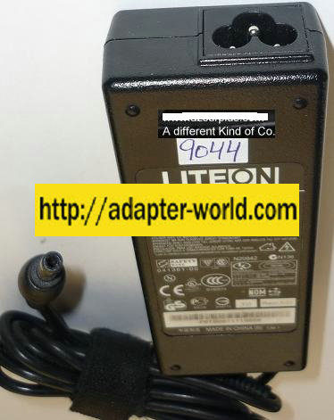LITEON PA-1750-09 AC ADAPTER 19VDC 3.95A NEW -( ) 2.5x5.5mm ROU