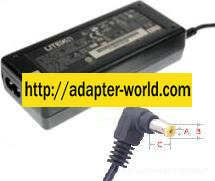 LITEON PA-1750-11 AC ADAPTER -( )- 19VDC 4A NEW 2.7x5.4mm