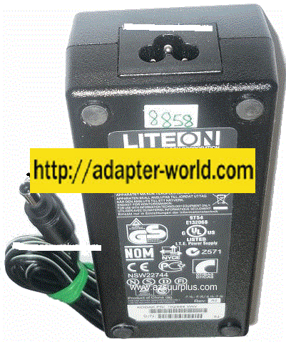 LITEON PA-1800-01CK-ROHS AC ADAPTER 36VDC 2100mA NEW -( ) 4.1x