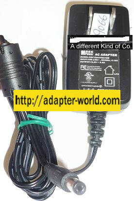 MASS POWER SDF1200050A1BB AC ADAPTER 12VDC 0.5A NEW -( ) 2x5.5x