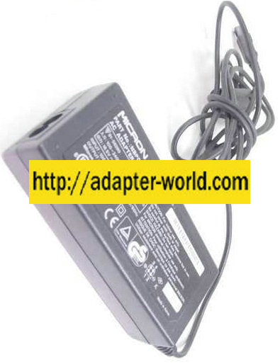 MICRON NBP001088-00 AC ADAPTER 18.5V 2.45A New 6.3 x 7.6 mm 4 P