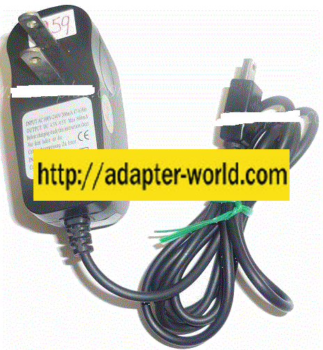 MOT-V3 AC ADAPTER 4.5V-9.5VDC 800mA NEW MINI USB CELLPHONE TRAV