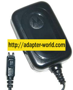 MOTOROLA 5012B TRAVEL CHARGER 5.9V 375mA AC POWER SUPPLY