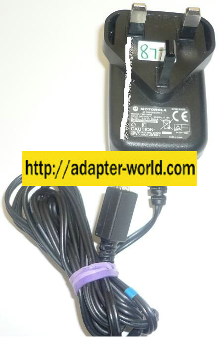 MOTOROLA FMP5190B AC ADAPTER 5VDC 550mA NEW MINI USB UK PLUG