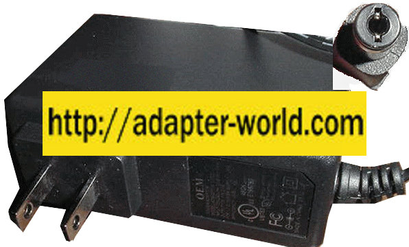 OEM ADS0248-W 120200 AC ADAPTER 12V DC 2A NEW -( )- 2.1x5.5mm