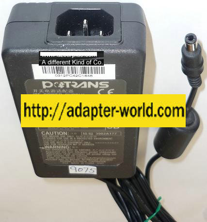 POTRANS UP04821120 AC ADAPTER 12VDC 4A NEW -( ) 2.5x5.5x9.7mm