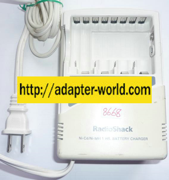 RADIOSHACK NI-CD NI-MH 1 HR BATTERY CHARGER NEW 5.6VDC 900mA 23