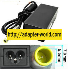Replacement 3892A327 AC ADAPTER 20VDC 4.5A NEW -( ) 5.6x7.9x12m