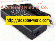 PA-1600-07 AC ADAPTER 18.5Vdc 3.5A -( )- New 1.7x4.7mm 100-240V