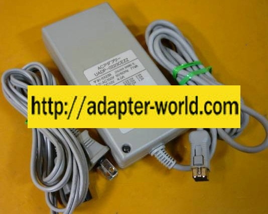 SHARP UADP-0220CEZZ AC ADAPTER 13VDC 4.2A 10pin Square LCD TV PO