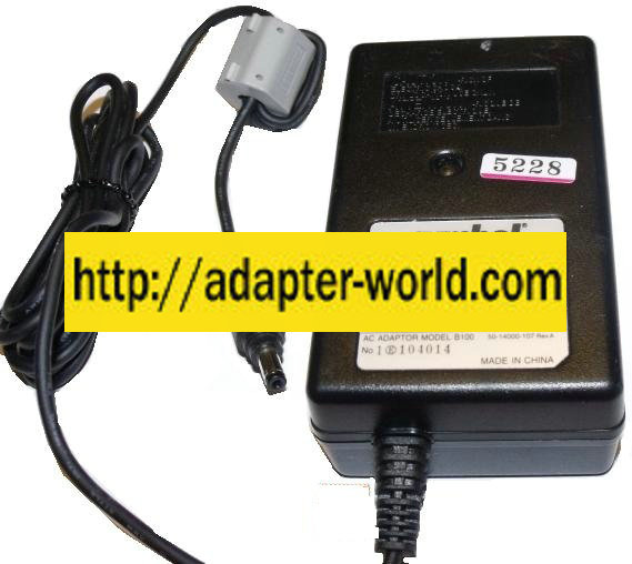 SYMBOL B100 AC ADAPTER 9Vdc 2A POS BAR CODE SCANNER POWER SUPPLY