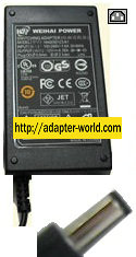 WP Weihai HAS050123-K1 AC Adapter 12VDC 4.16A New -( ) 2x5.5mm