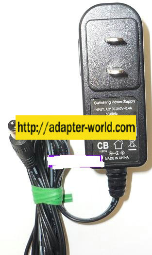 ZFXPPA02000050 AC ADAPTER 5VDC 2A NEW -( ) 2x5.5mm ROUND BARREL